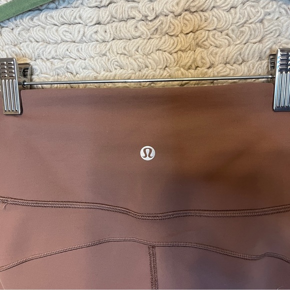 LULULEMON antique bark In Movement 7/8 Tight Everlux 25" leggings 4 - Picture 8 of 9